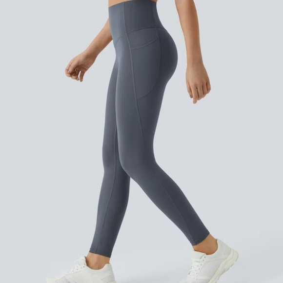HALARA Gray Leggings NWT - Picture 2 of 2
